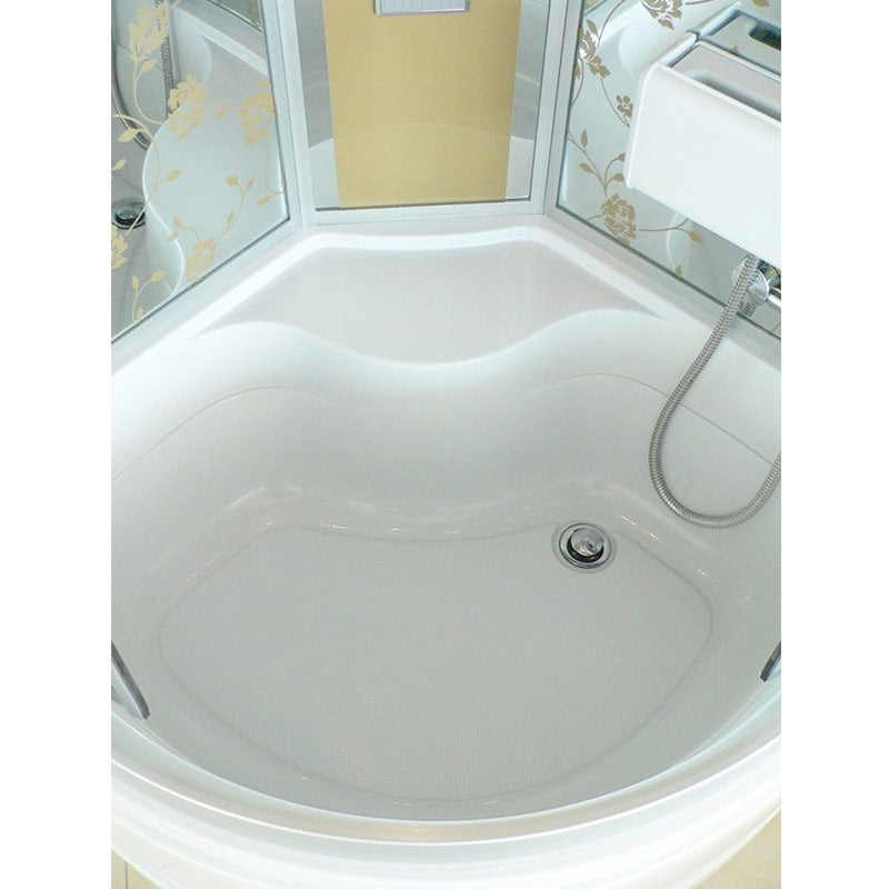 KABINA PRYSZNICOWA Z HYDROMASAŻEM WSH6801B 100x100 CM WSH6801B-100