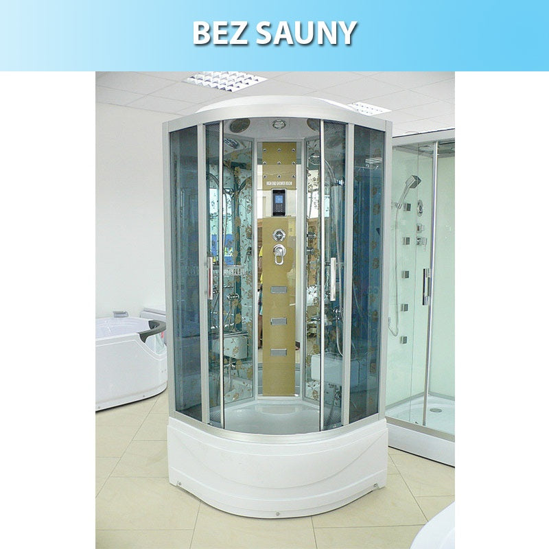 KABINA PRYSZNICOWA Z HYDROMASAŻEM WSH6801B 100x100 CM WSH6801B-100