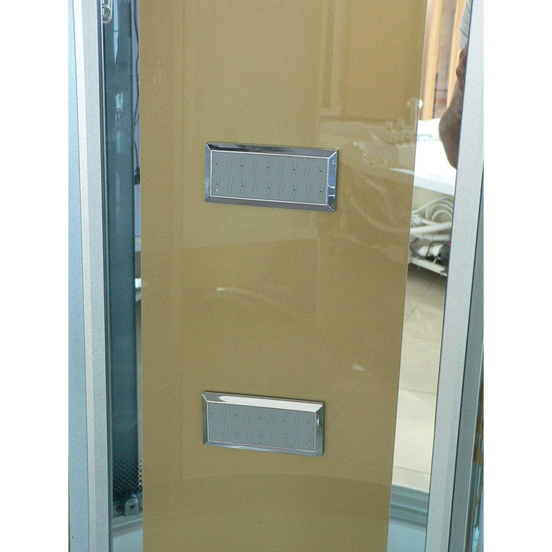 KABINA PRYSZNICOWA Z HYDROMASAŻEM I SAUNĄ WSH6801BS 100x100 CM WSH6801BS-100