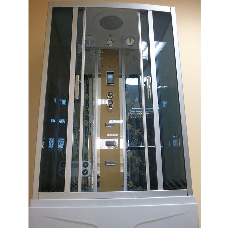 KABINA PRYSZNICOWA Z HYDROMASAŻEM I SAUNĄ WSH6804S 120x85 CM WSH6804S-120X85