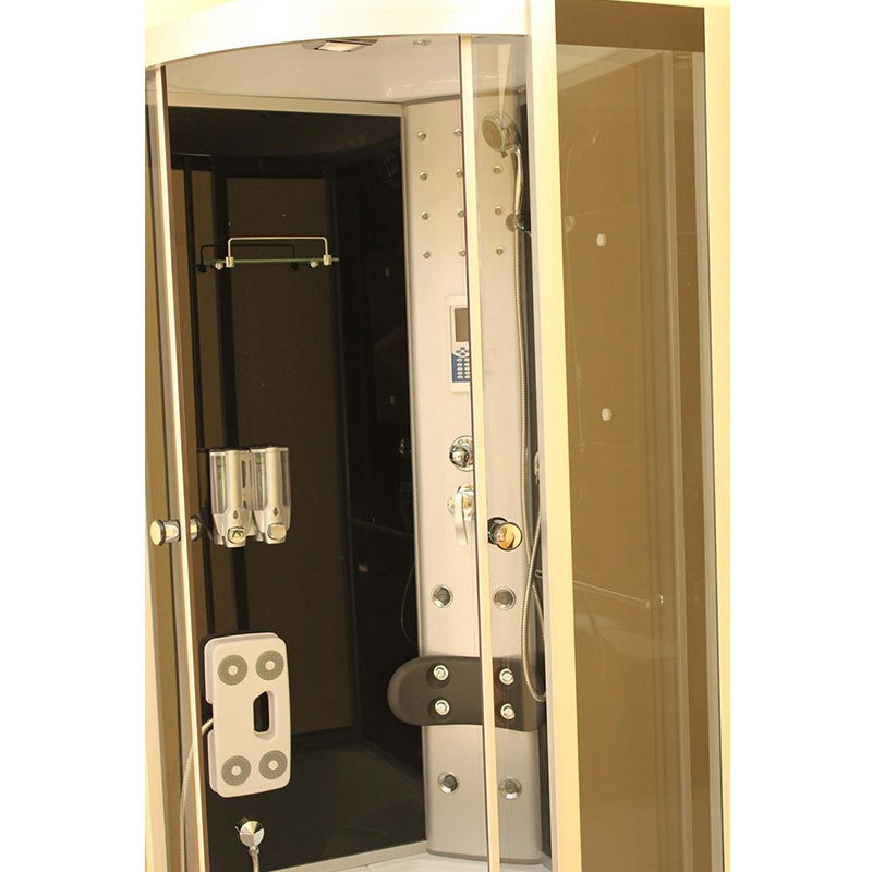 KABINA PRYSZNICOWA Z HYDROMASAŻEM I SAUNĄ WSH7127S 110x110 CM WSH7127S-110