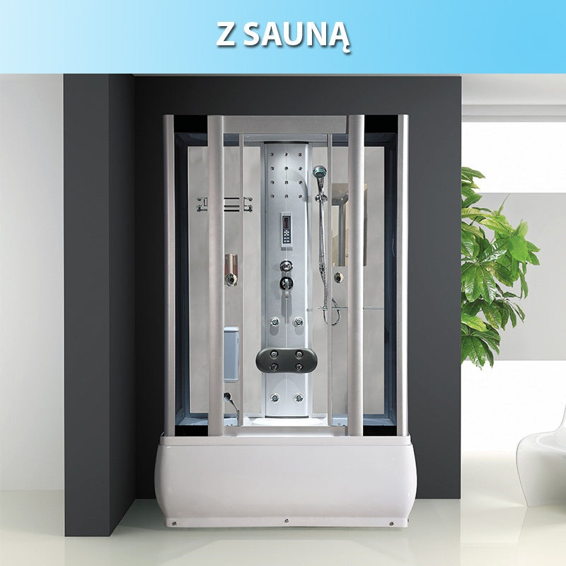 WSH7716WS KABINA Z HYDROMASAŻEM WHITE WSH7716WS-120X85