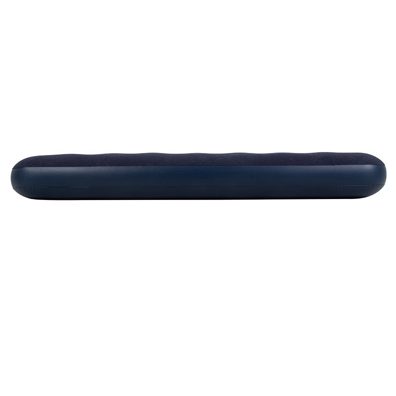 MATERAC DMUCHANY POMPOWANY WELUROWY DWUOSOBOWY REST GRANATOWY 191x137 CM REST-DUBLE