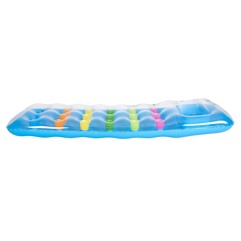MATERAC POMPOWANY DO PŁYWANIA POCKET-BLUE 173x63 CM POCKET-BLUE