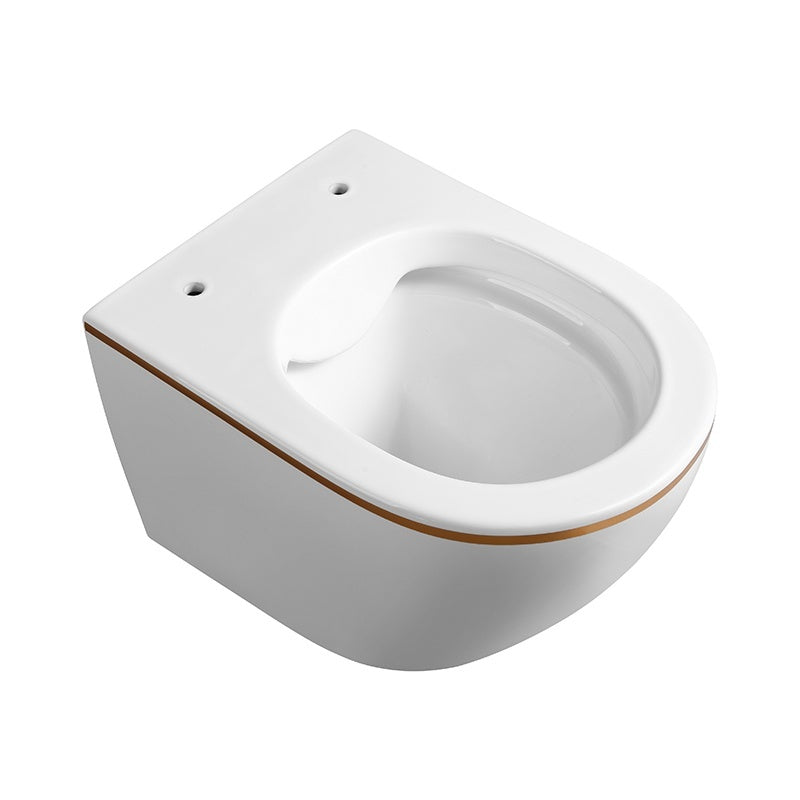 MISKA WC WISZĄCA RIMLESS MIZU-WH-GL-RIM-03 BIAŁA DESKA WOLNOOPADAJĄCA MIZU-WH-GL-RIM-03
