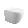 MISKA WC WISZĄCA RIMLESS MIZU-WH-RIM-01 BIAŁA DESKA WOLNOOPADAJĄCA DUROPLAST MIZU-WH-RIM-01