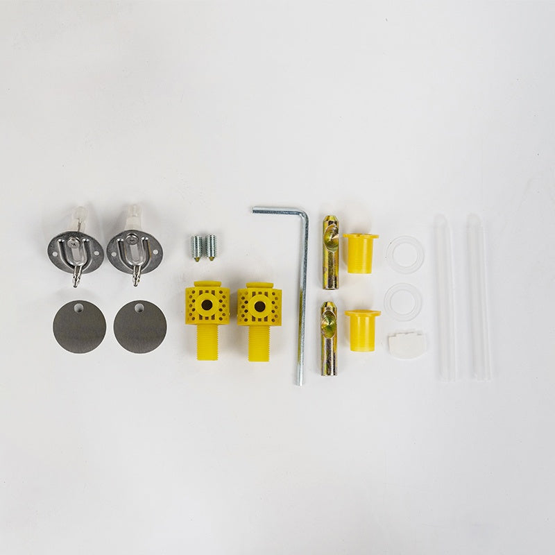 MISKA WC WISZĄCA RIMLESS MIZU-GL-WH-RIM-03 ZŁOTA DESKA WOLNOOPADAJĄCA DUROPLAST MIZU-GL-WH-RIM-03