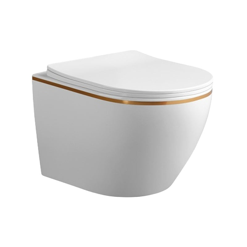 MISKA WC WISZĄCA RIMLESS MIZU-WH-GL-RIM-03 BIAŁA DESKA WOLNOOPADAJĄCA MIZU-WH-GL-RIM-03