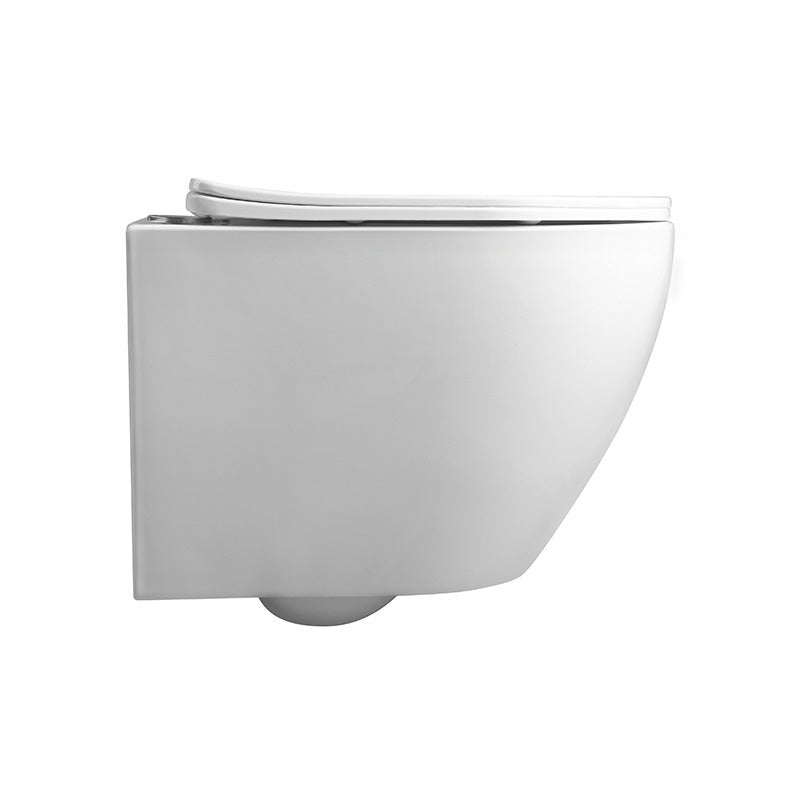 MISKA WC WISZĄCA RIMLESS MIZU-WH-RIM-03 BIAŁA DESKA WOLNOOPADAJĄCA DUROPLAST MIZU-WH-RIM-03