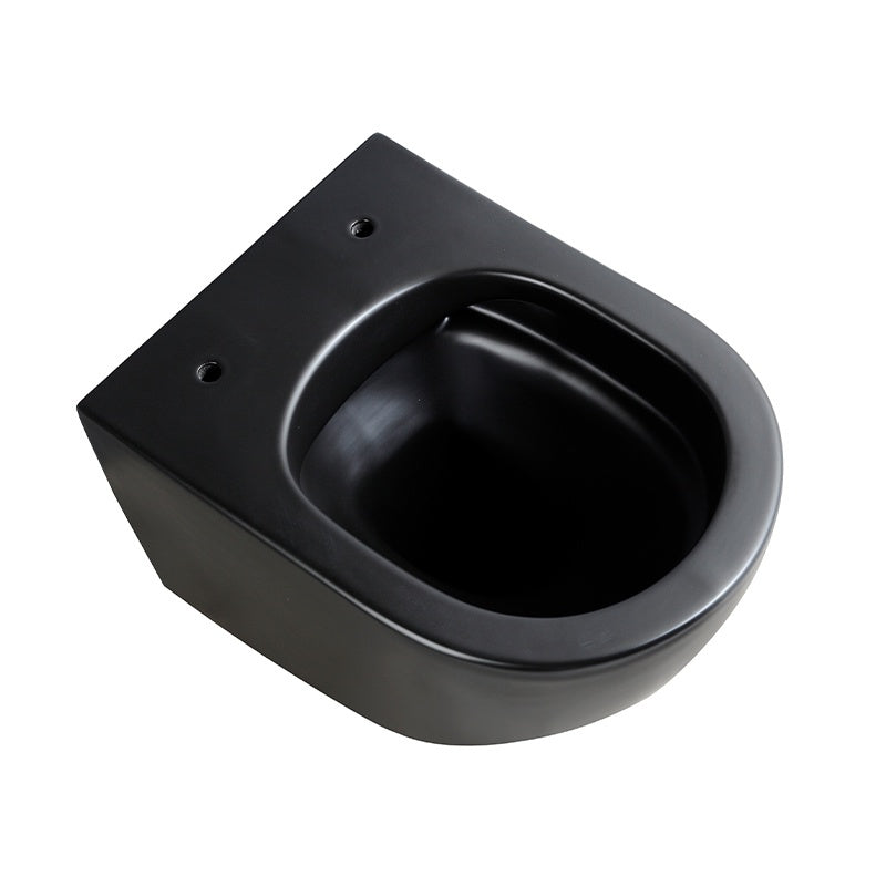 MISKA WC WISZĄCA RIMLESS PEAK-MTB-RIM-02 CZARNA MAT DESKA WOLNOOPADAJĄCA DUROPLAST PEAK-MTB-RIM-02