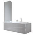 Parawan nawannowy 70x140 cm PR01 Chrom szkło 6mm PR01-70X140