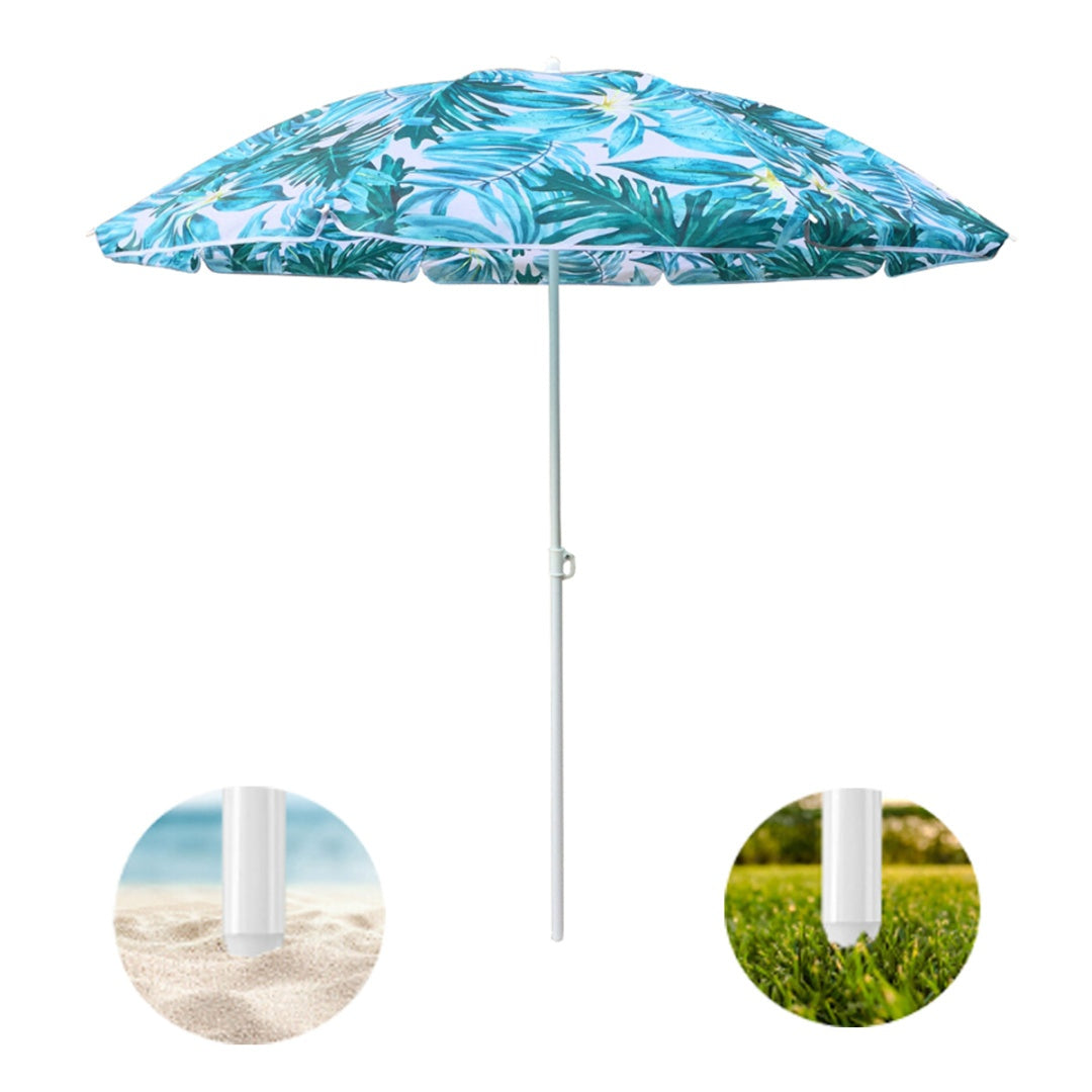 PARASOL PLAŻOWY OGRODOWY BALKONOWY KORAL 1A 180 CM KORAL-1A