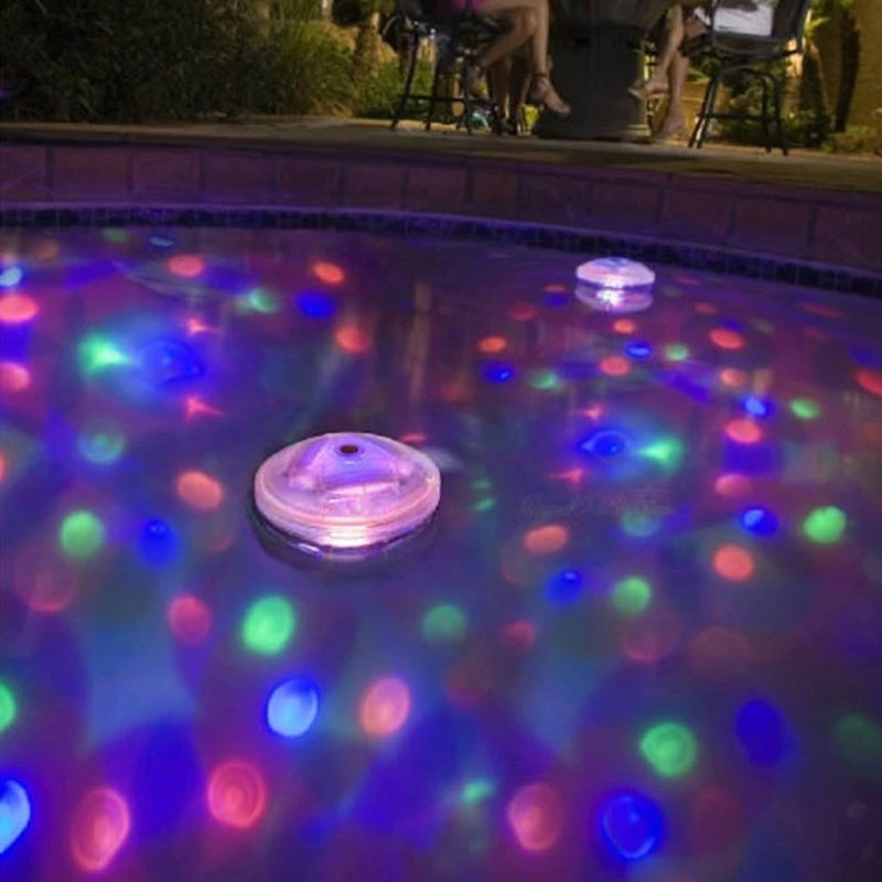 LAMPKA LED WODOODPORNA BASEN SPA PŁYWAJĄCA PLYW-LAMPKA-LED