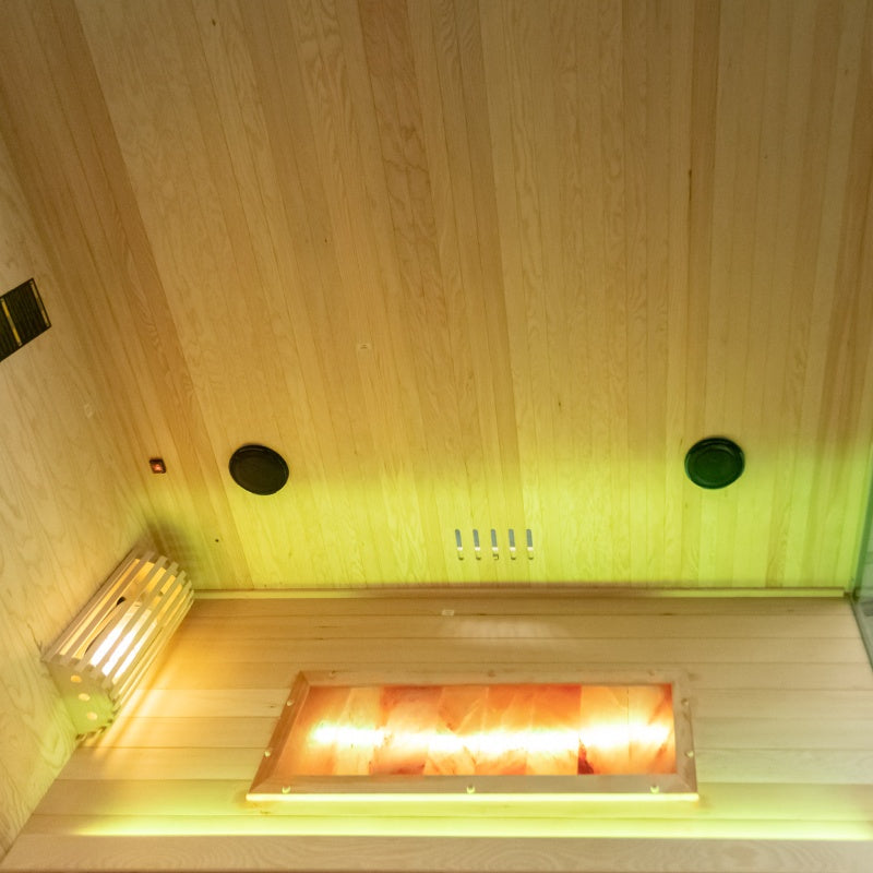 SAUNA FIŃSKA WYSOKOTEMPERATUROWA Z PIECEM LARK5/HARVIA 6KW 4-5 OSOBOWA 180x160 CM LARK5