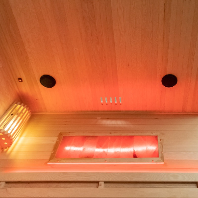 SAUNA FIŃSKA WYSOKOTEMPERATUROWA Z PIECEM LARK5/HARVIA 6KW 4-5 OSOBOWA 180x160 CM LARK5