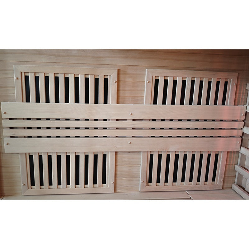 SAUNA INFRARED/FIŃSKA HELSI1 Z PIECEM HARVIA 6KW 4-5 OSOBOWA 180x160 CM 2w1 HELSI1