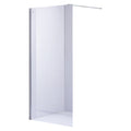 ŚCIANKA PRYSZNICOWA WIF-1200 CHROM 120 CM 8 MM WIF-1200