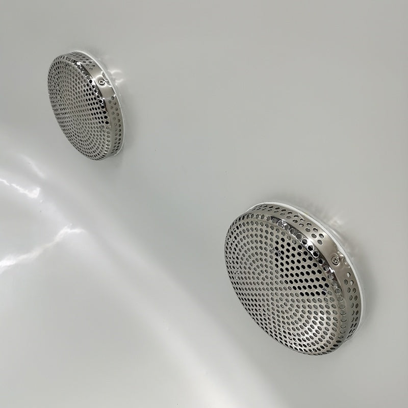 WANNA OGRODOWA Z HYDROMASAŻEM DELLA 916 BIAŁA PERŁA OBUDOWA ANTRACYT 170x170 CM DELLA-916-170-4760