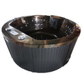WANNA OGRODOWA Z HYDROMASAŻEM DELLA 916 MAGMA GOLD OBUDOWA ANTRACYT 170x170 CM DELLA-916-170-4759