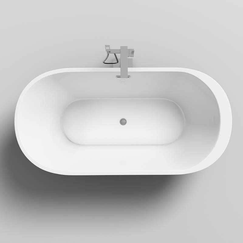 WANNA WOLNOSTOJĄCA PORTO 503A CZARNA PRZELEW CHROM 150x75 PORTO-503A-BL-150X75