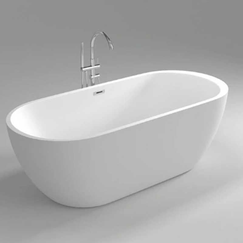 WANNA WOLNOSTOJĄCA PORTO 503B BIAŁA PRZELEW CHROM 170x75 CM PORTO-503B-170X75