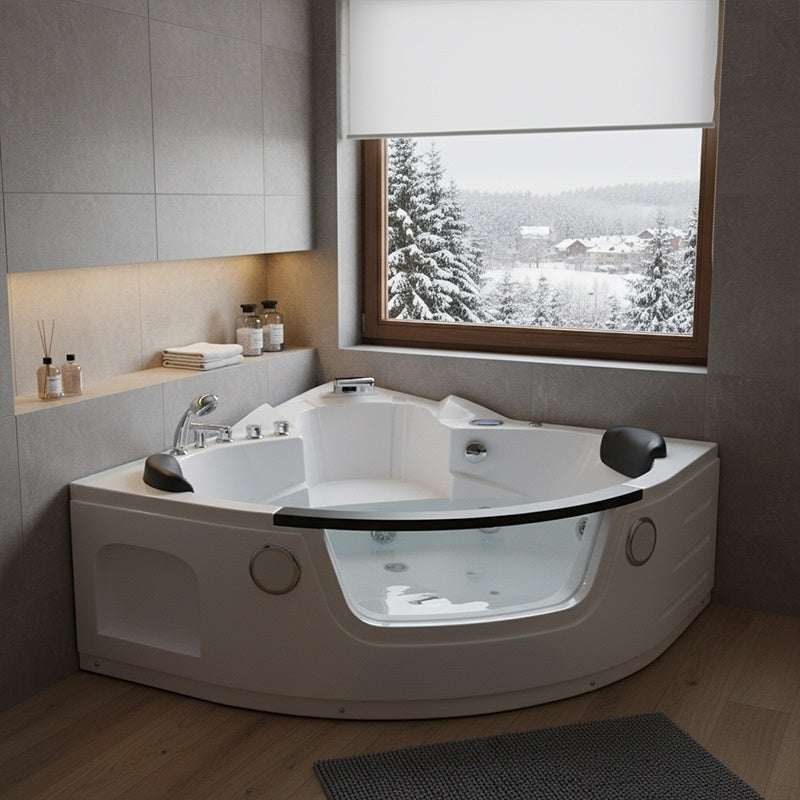 WANNA SPA Z HYDROMASAŻEM ORINO 632C 135x135 CM ORINO-632C-135