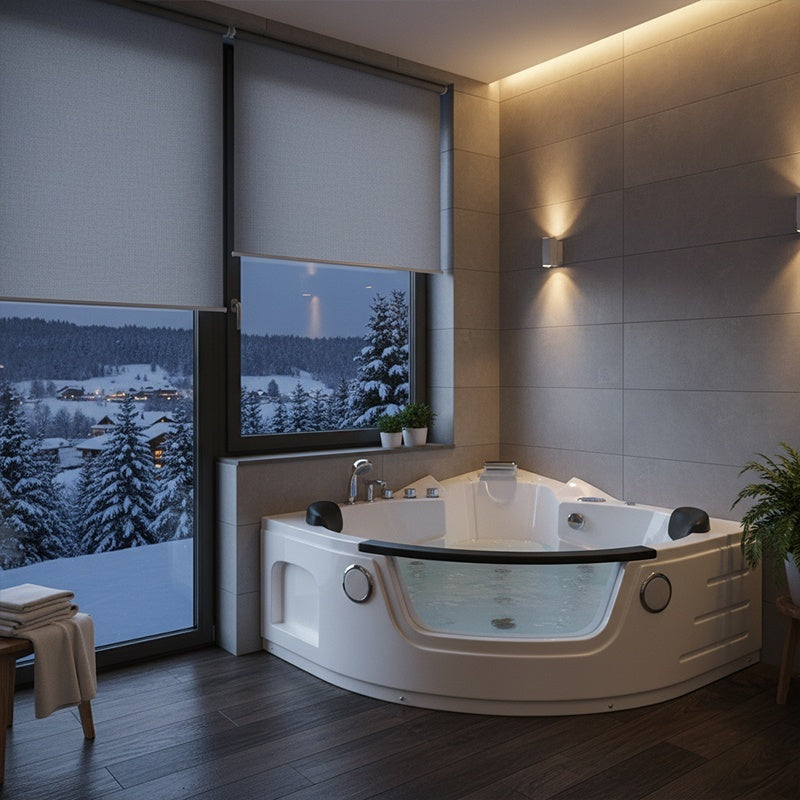WANNA SPA Z HYDROMASAŻEM ORINO 632C 135x135 CM ORINO-632C-135
