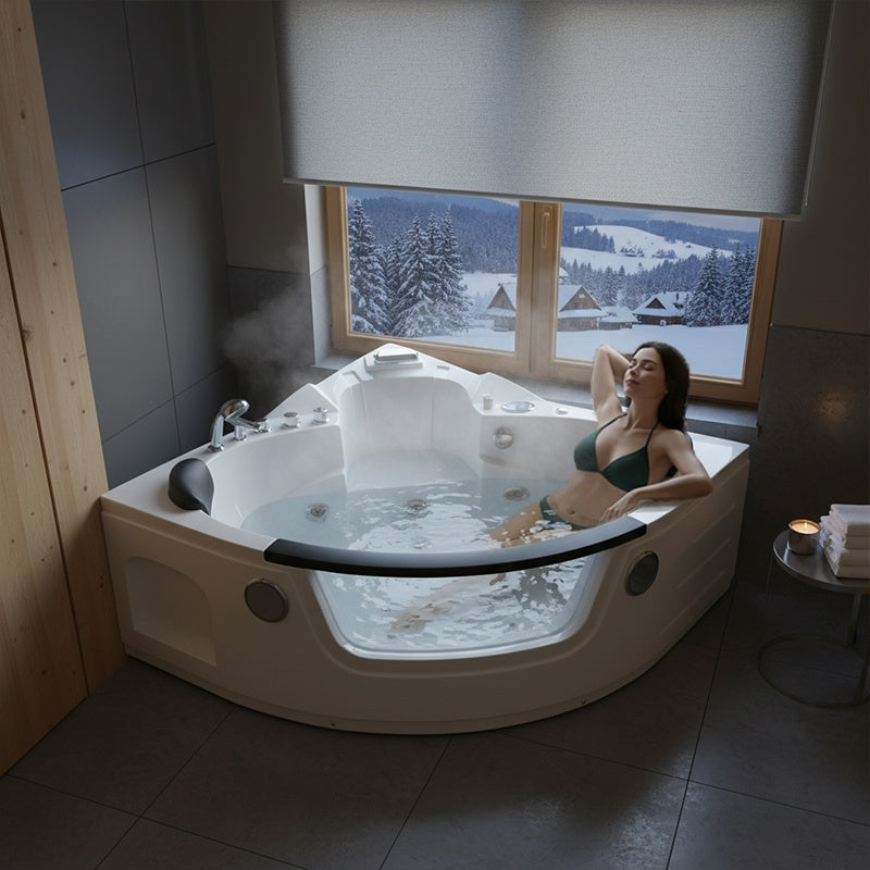 WANNA SPA Z HYDROMASAŻEM ORINO 632C 135x135 CM ORINO-632C-135