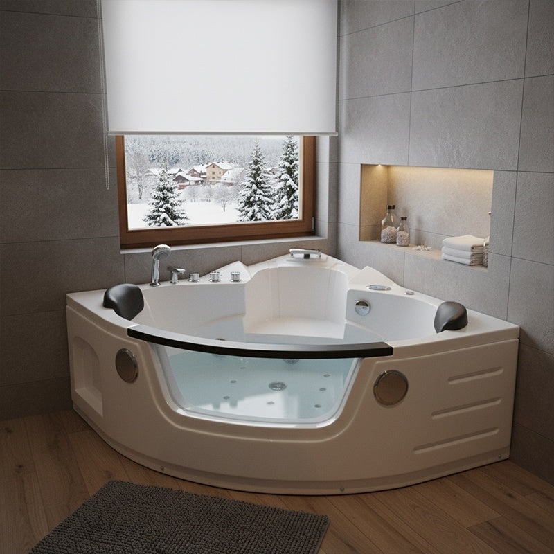 WANNA SPA Z HYDROMASAŻEM ORINO 632C 135x135 CM ORINO-632C-135
