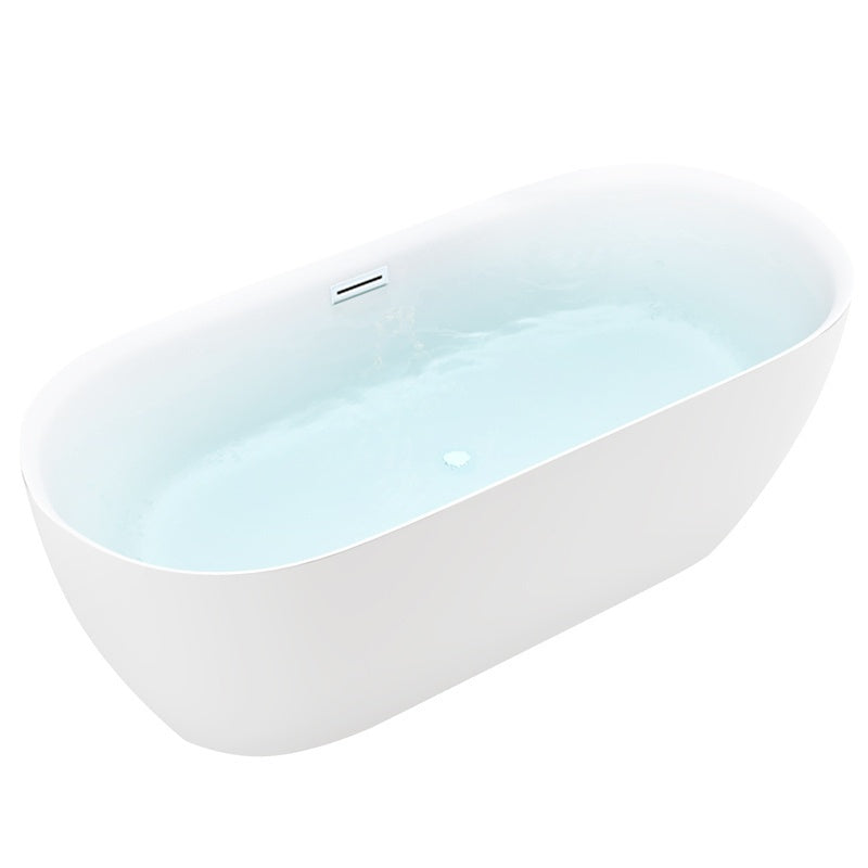 WANNA WOLNOSTOJĄCA CESANA 518A BIAŁA PRZELEW BIAŁY POŁYSK 150x75 CM CESANA-518A-P-WH