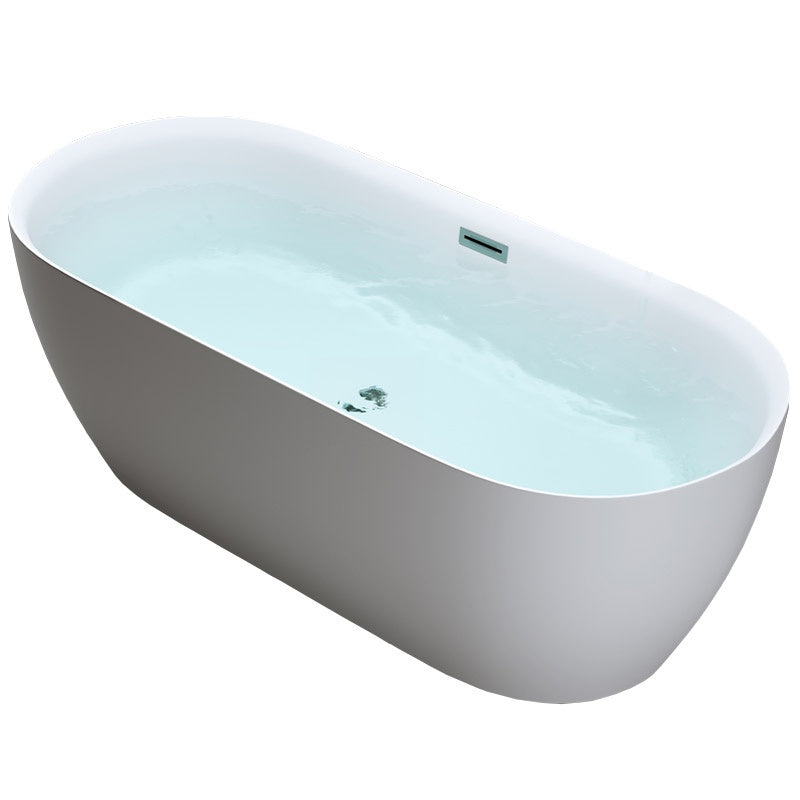 WANNA WOLNOSTOJĄCA CESANA 518C BIAŁA PRZELEW CHROM 170x75 CM CESANA-518C-170X75