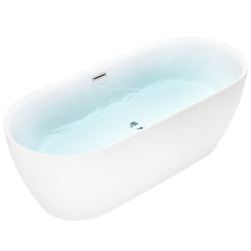 WANNA WOLNOSTOJĄCA CESANA 518C BIAŁA PRZELEW CHROM 170x75 CM CESANA-518C-170X75
