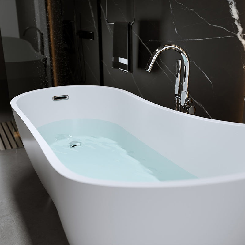 WANNA WOLNOSTOJĄCA FORTE 520C BIAŁA PRZELEW CHROM 170x75 CM FORTE-520C-170X75