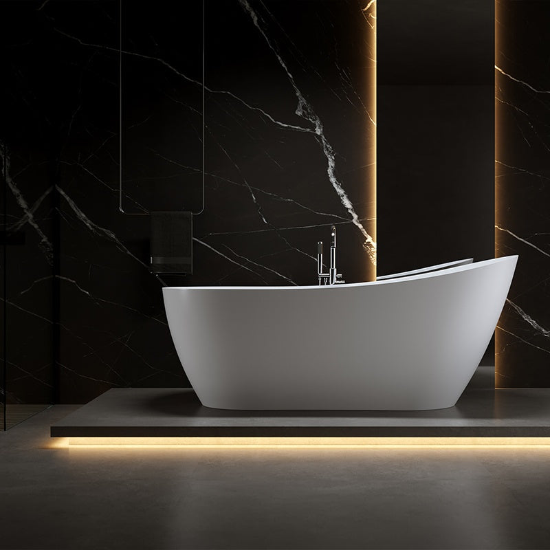 WANNA WOLNOSTOJĄCA FORTE 520C BIAŁA PRZELEW CHROM 170x75 CM FORTE-520C-170X75