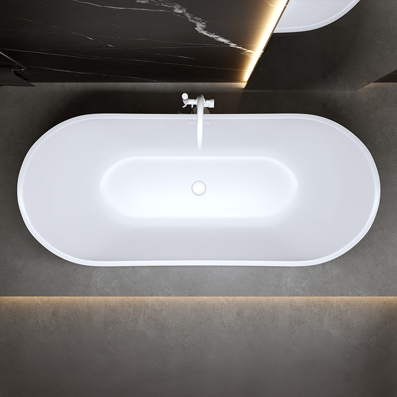 WANNA WOLNOSTOJĄCA RICA 513B BIAŁA PRZELEW BIAŁY POŁYSK 160x75 CM RICA-513B-P-WH