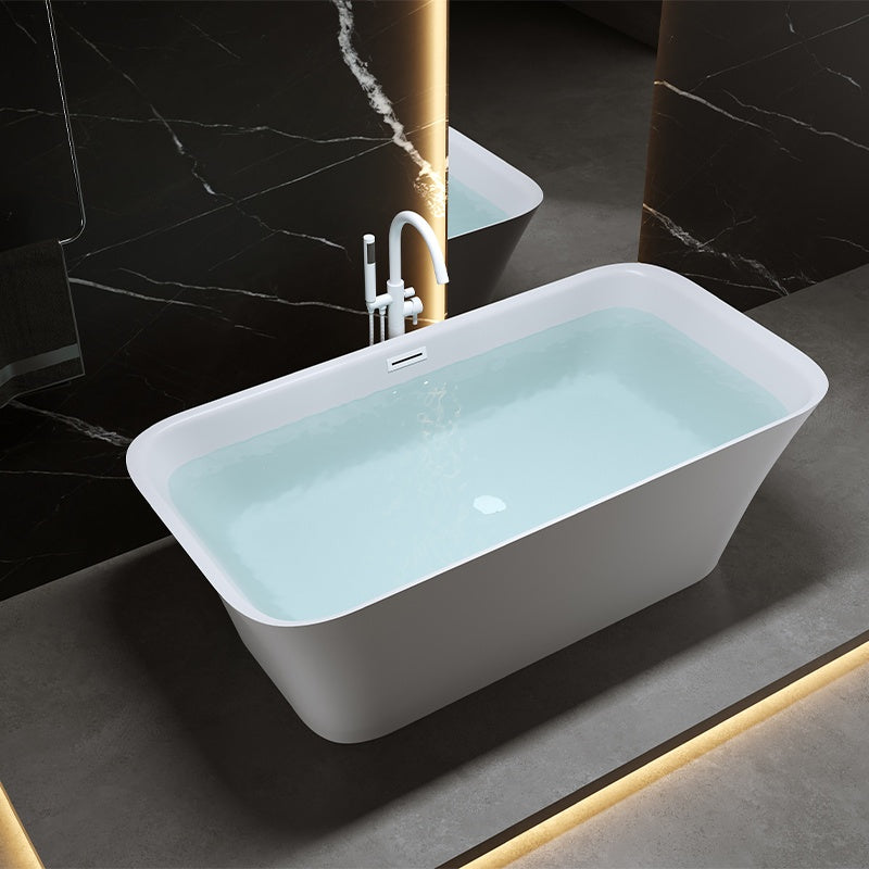 WANNA WOLNOSTOJĄCA VIANA 511A BIAŁA PRZELEW BIAŁY POŁYSK 150x75 CM VIANA-511A-P-WH