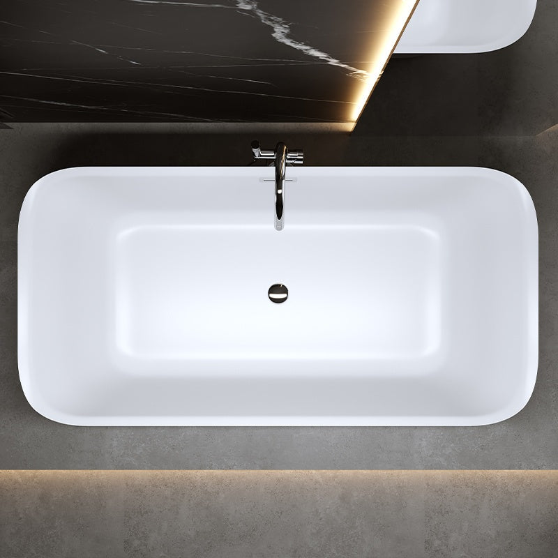WANNA WOLNOSTOJĄCA VIANA 511A BIAŁA PRZELEW CHROM 150x75 CM VIANA-511A-150X75