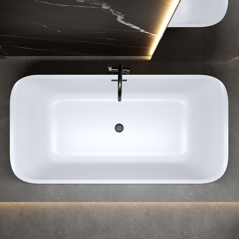 WANNA WOLNOSTOJĄCA VIANA 511B BIAŁA PRZELEW CZARNY 160x80 CM VIANA-511B-P-BL
