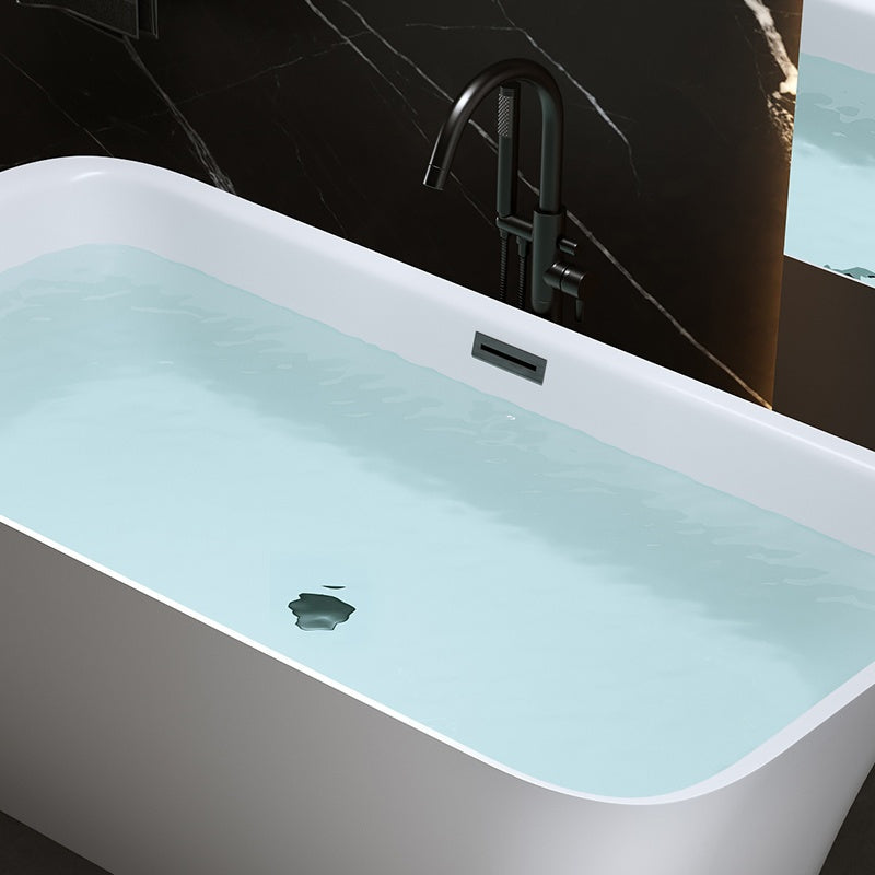WANNA WOLNOSTOJĄCA VIANA 511C BIAŁA PRZELEW CZARNY 170x80 CM VIANA-511C-P-BL