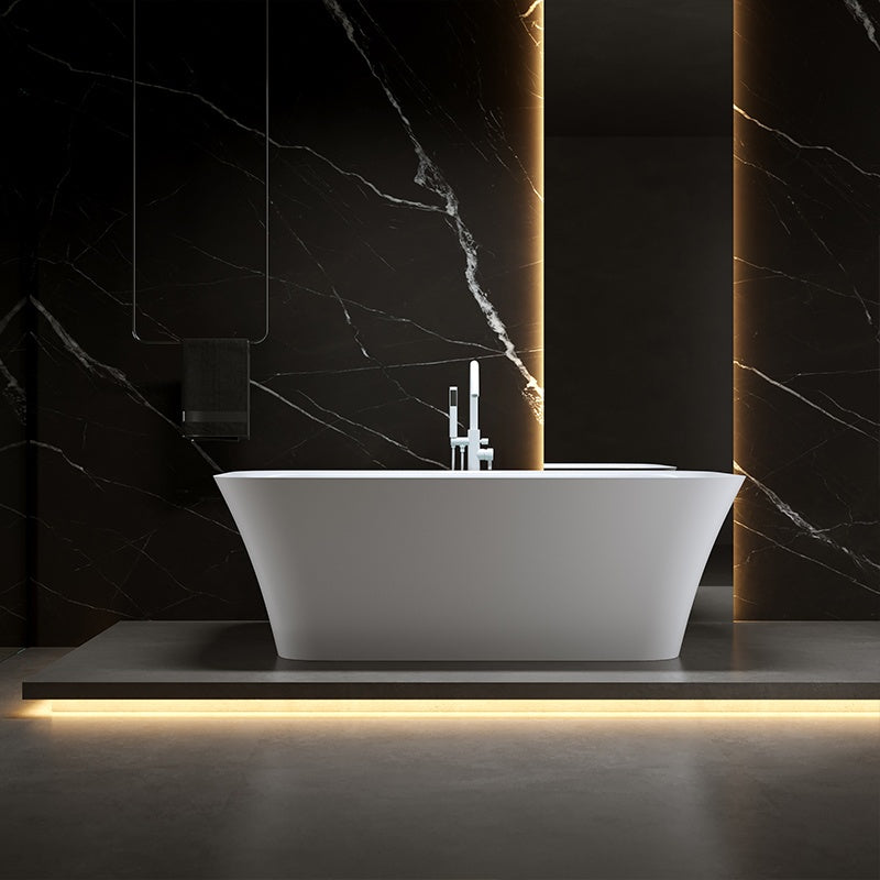 WANNA WOLNOSTOJĄCA VIANA 511C BIAŁA PRZELEW BIAŁY POŁYSK 170x80 CM VIANA-511C-P-WH