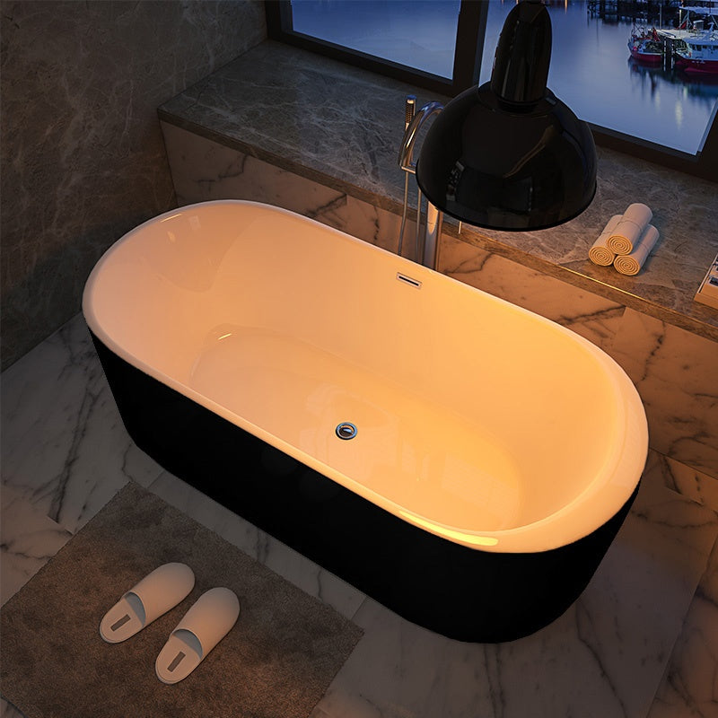 WANNA WOLNOSTOJĄCA VOX 501 CZARNA PRZELEW CHROM 170x80 CM VOX-501-BL-170
