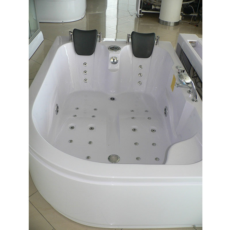 WANNA Z HYDROMASAŻEM CARMEN 631RH PRAWA BIAŁA 180x120 CM CARMEN-631H-R-180
