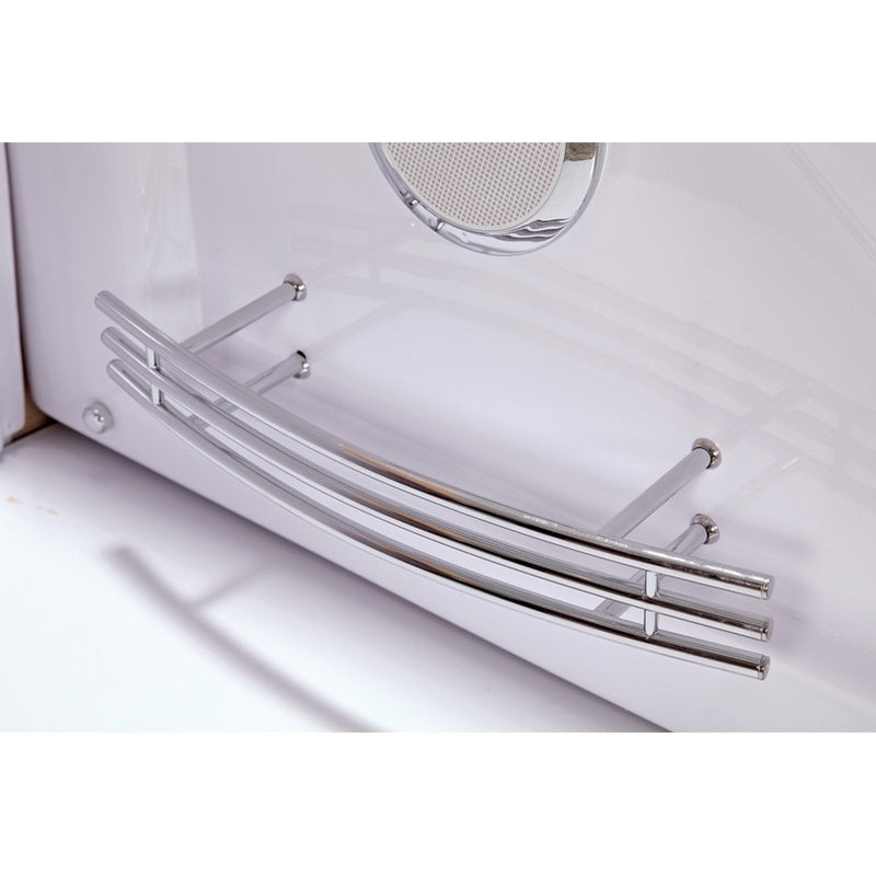 WANNA Z HYDROMASAŻEM CARMEN 631RH PRAWA BIAŁA 180x120 CM CARMEN-631H-R-180