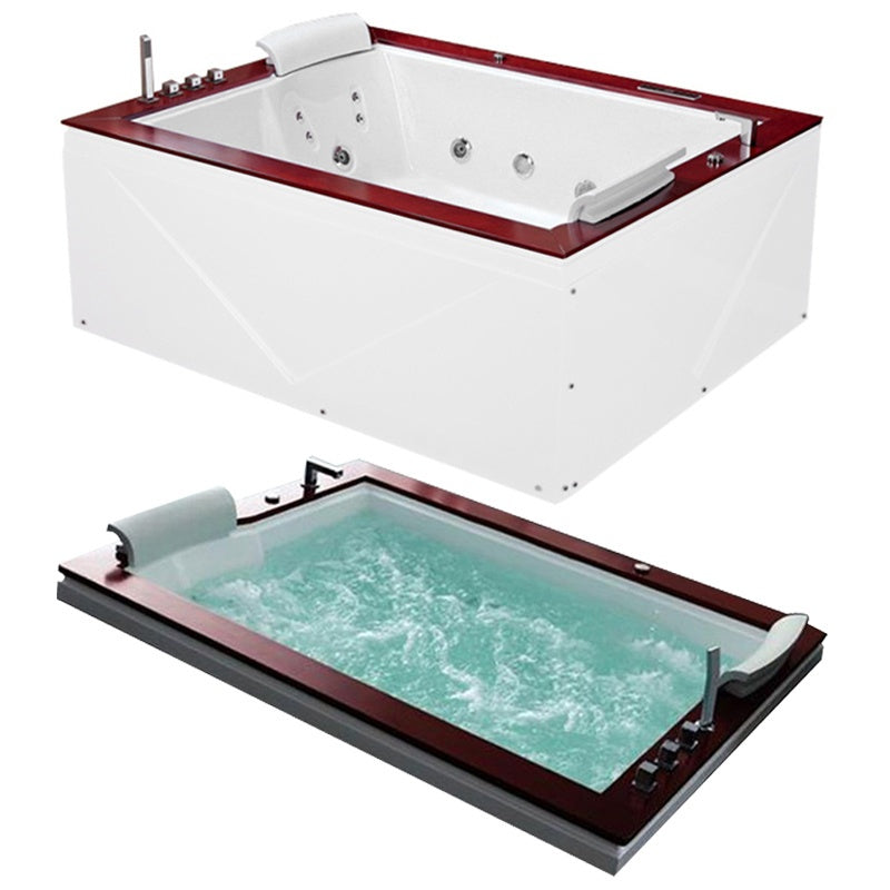 WANNA Z HYDROMASAŻEM DIABLO 666 Z OBUDOWĄ I DESKĄ 180x150 CM DIABLO-666+DESKA+OBU
