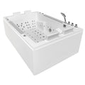 WANNA Z HYDROMASAŻEM KARI 942 BIAŁA 180x120 CM KARI-942-WH-180X120