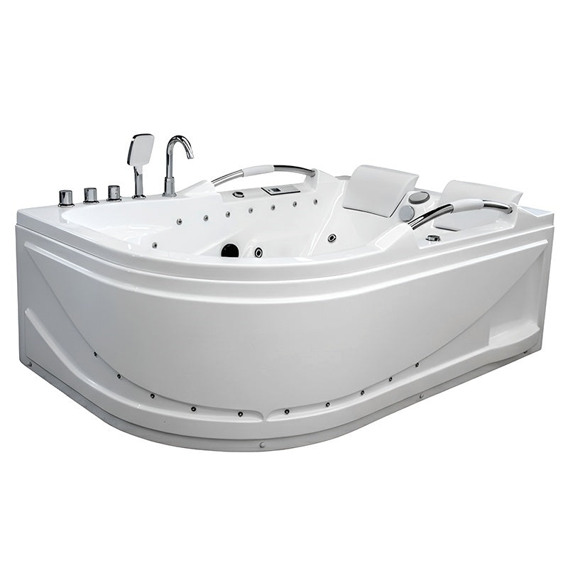WANNA Z HYDROMASAŻEM VENEZIA 761 PRAWA BIAŁA 180x120 CM VENEZIA-761R