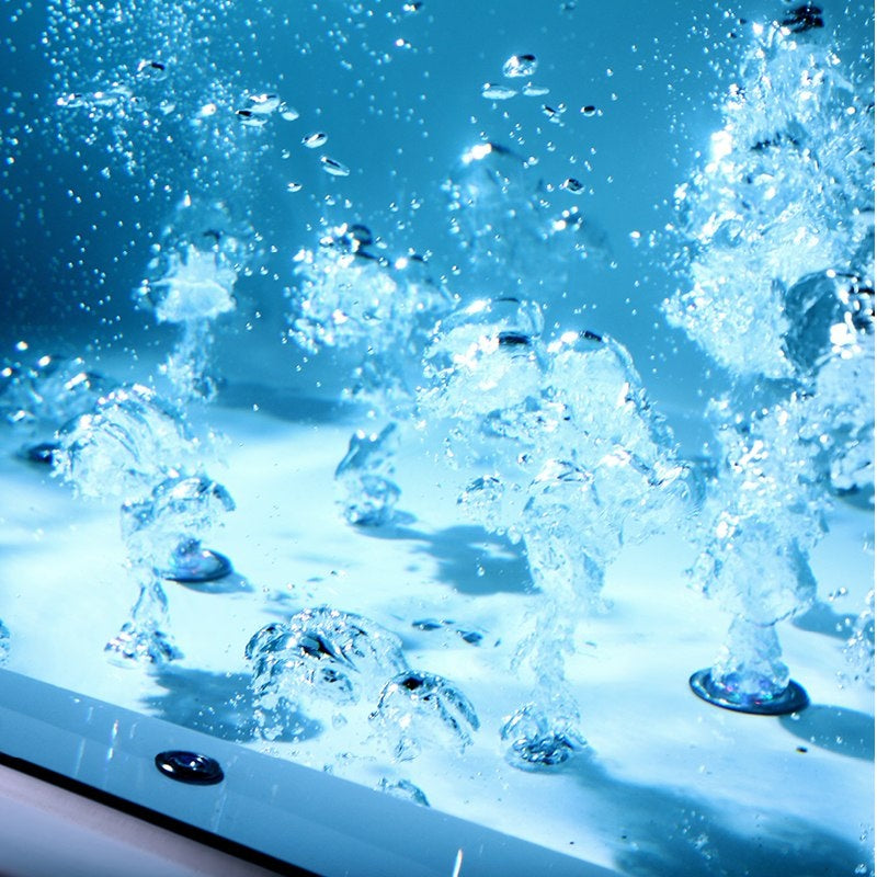 WANNA Z HYDROMASAŻEM ZEFIR 934 BIAŁA CZARNA DESKA 192x131 CM ZEFIR-934-BL