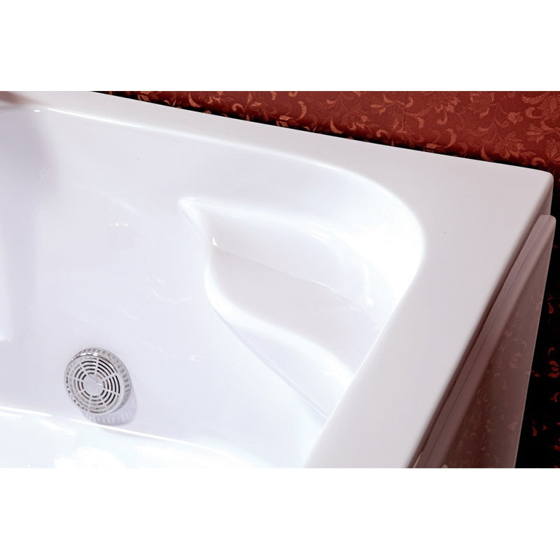 WANNA Z HYDROMASAŻEM CARMEN 631R PRAWA BIAŁA 180x120 CM CARMEN-631-R-180X120