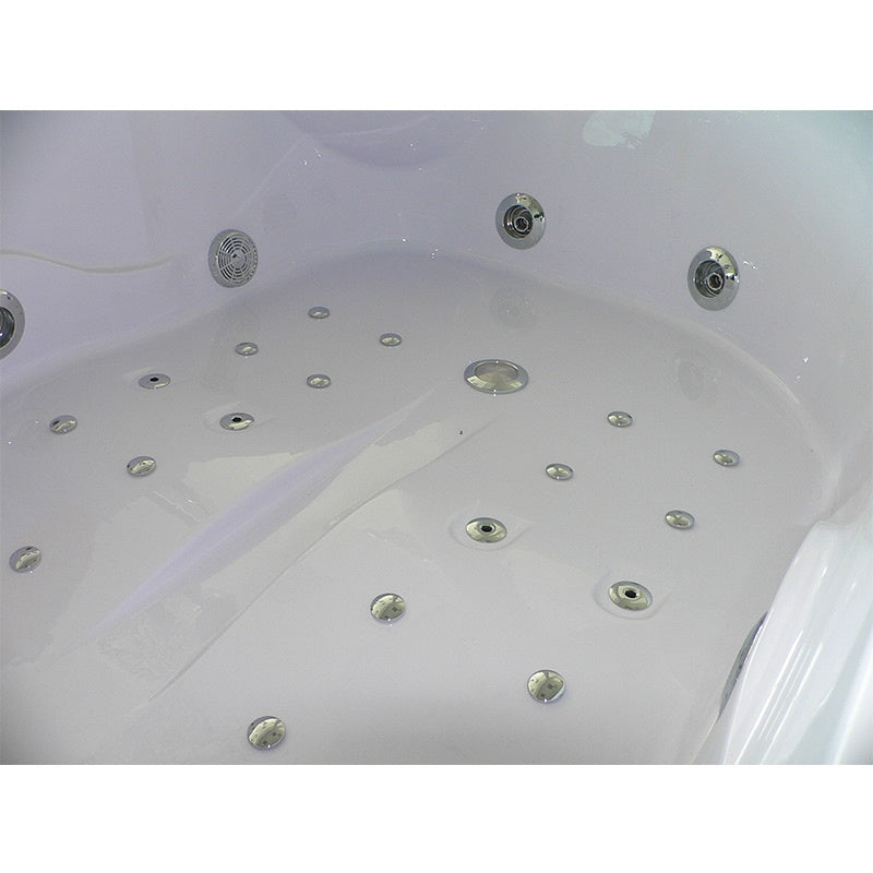 WANNA Z HYDROMASAŻEM CARMEN 631R PRAWA BIAŁA 180x120 CM CARMEN-631-R-180X120