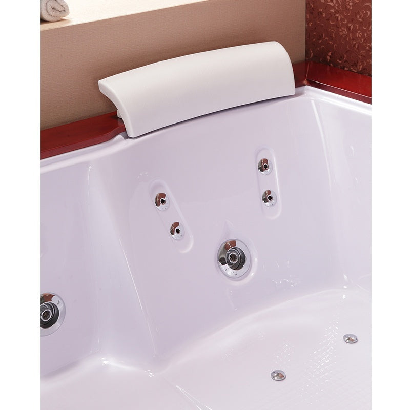 WANNA Z HYDROMASAŻEM DIABLO 666 Z OBUDOWĄ I DESKĄ 180x150 CM DIABLO-666+DESKA+OBU